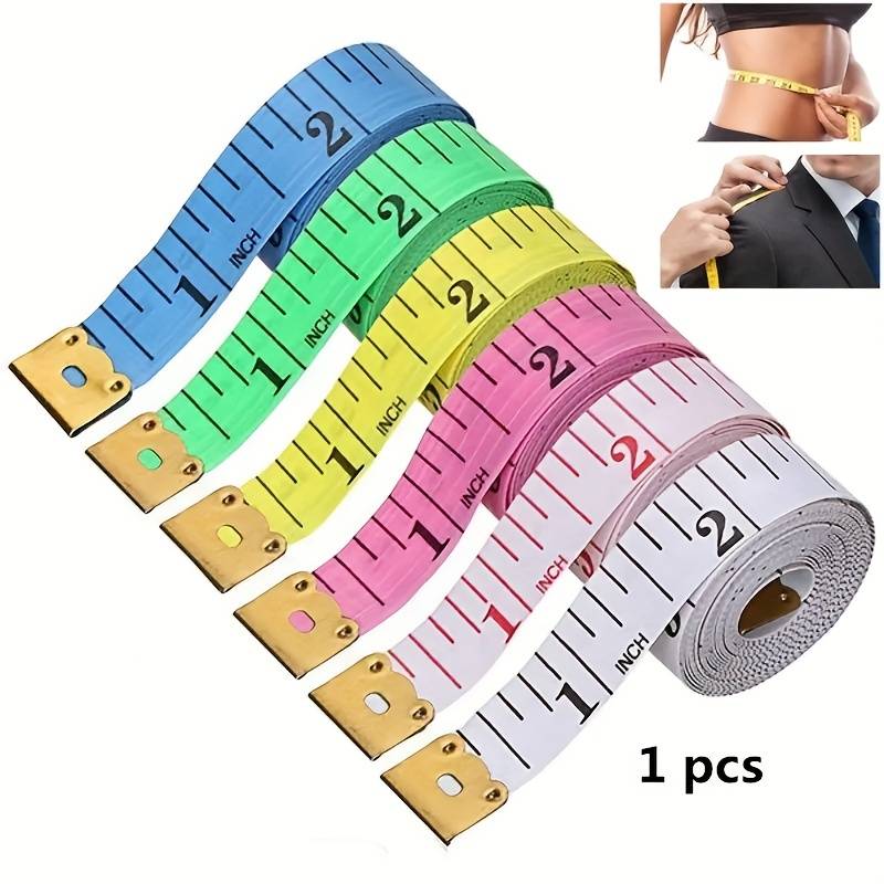 Inch Feet Soft Leather Ruler Measuring Clothes Ruler Cloth - Temu